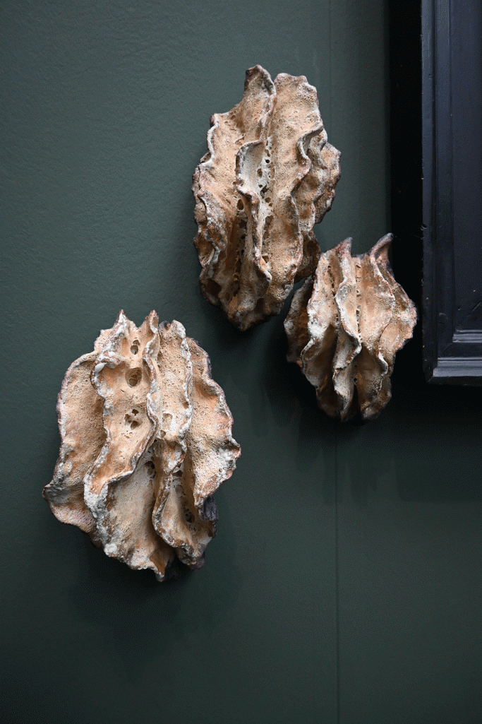 Maartje Korstanje
Untitled sculptures 2024
Ceramics.
Exhibited in the exhibition 'Rebel Garden' at Groeningemuseum, Brugge, BE.